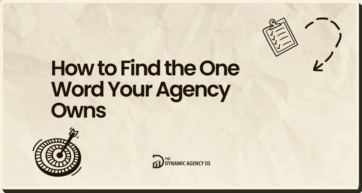 How to Find the One Word Your Agency Owns