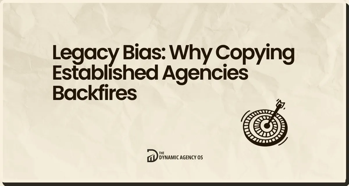 Legacy Bias: Why Copying Established Agencies Backfires
