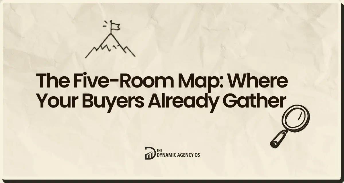 The Five-Room Map: Where Your Buyers Already Gather